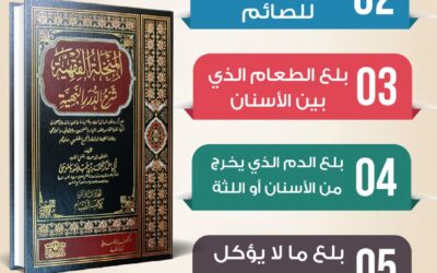 حكم بلع الصائم لبعض الأشياء